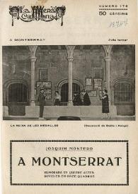 A Montserrat : humorada en quatre actes, dividits en onze quadros