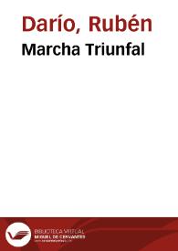 Marcha Triunfal | Biblioteca Virtual Miguel de Cervantes