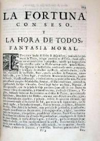 La fortuna con seso y la hora de todos, fantasía moral / Francisco de Quevedo | Biblioteca Virtual Miguel de Cervantes