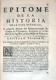 Vida y muerte de Santo Tomás de Villanueva / Francisco de Quevedo | Biblioteca Virtual Miguel de Cervantes