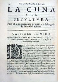La cuna y sepultura / Francisco de Quevedo | Biblioteca Virtual Miguel de Cervantes