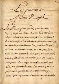 Les amours du Palais Royal | Biblioteca Virtual Miguel de Cervantes
