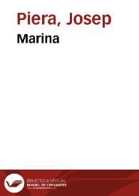 Marina | Biblioteca Virtual Miguel de Cervantes