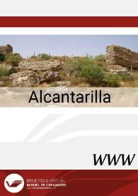 Alcantarilla (Mazarambroz, Toledo. Pantano romano) / Rosario Cebrián Fernández | Biblioteca Virtual Miguel de Cervantes