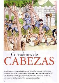 Cortadores de cabezas / José M.ª Blázquez Martínez,  Javier Cabrero | Biblioteca Virtual Miguel de Cervantes
