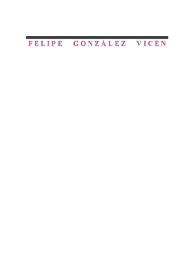 Felipe González Vicén (1908-1991) | Biblioteca Virtual Miguel de Cervantes