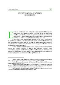 Contexto social y régimen de gobierno | Biblioteca Virtual Miguel de Cervantes