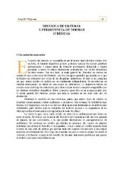 Dinámica de sistemas y persistencia de normas jurídicas | Biblioteca Virtual Miguel de Cervantes