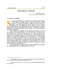 Complejidad y Derecho | Biblioteca Virtual Miguel de Cervantes