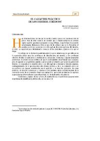 El carácter práctico de los deberes jurídicos / María Cristina Redondo | Biblioteca Virtual Miguel de Cervantes