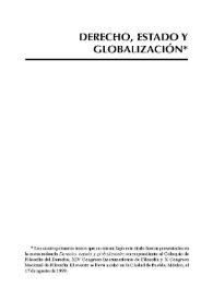Globalización, estado nacional y derecho / Sergio López Ayllón | Biblioteca Virtual Miguel de Cervantes