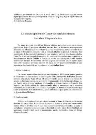 La cámara sepulcral de Toya y sus paralelos etruscos / José María Blázquez Martínez | Biblioteca Virtual Miguel de Cervantes
