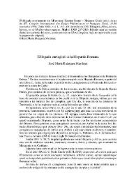 El legado cartaginés a la Hispania Romana | Biblioteca Virtual Miguel de Cervantes