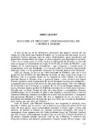Bouvard et Pécuchet, fenomenografia de l'esperit burgés / Jordi Llovet | Biblioteca Virtual Miguel de Cervantes