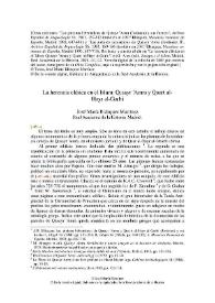 La herencia clásica en el Islam: Qusayr' Amra y Quart al-Hayr al-Garbi / José María Blázquez Martínez | Biblioteca Virtual Miguel de Cervantes