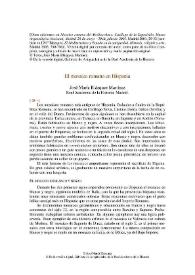 El mosaico romano en Hispania / José María Blázquez Martínez | Biblioteca Virtual Miguel de Cervantes
