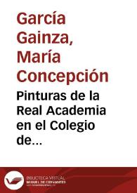 Pinturas de la Real Academia en el Colegio de Capuchinos de Lecároz / María Concepción García Gainza | Biblioteca Virtual Miguel de Cervantes