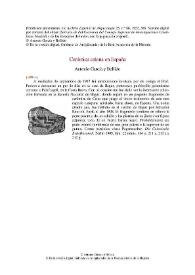 Cerámica calena en España / Antonio García y Bellido | Biblioteca Virtual Miguel de Cervantes