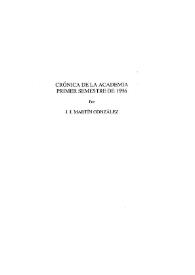 Crónica de la Academia. Primer semestre de 1996 / J. J. Martín González | Biblioteca Virtual Miguel de Cervantes