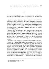 Nueva inscripción del teatro romano de Tarragona / Ángel del Arco | Biblioteca Virtual Miguel de Cervantes