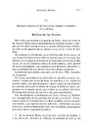 Epigrafía romana de Medina de las Torres y Fregenal de la Sierra / el marqués de Monsalud | Biblioteca Virtual Miguel de Cervantes