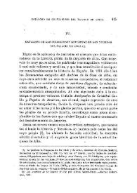 Catálogo de las colecciones expuestas en las vitrinas del Palacio de Liria / Antonio Rodríguez Villa | Biblioteca Virtual Miguel de Cervantes