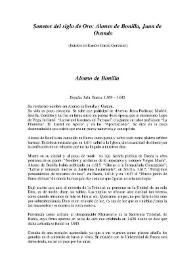 Sonetos del siglo de Oro: Alonso de Bonilla, Juan de Ovando / editados por Ramón García González | Biblioteca Virtual Miguel de Cervantes