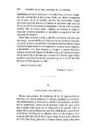 Carta-puebla de Alhóndiga / Juan Catalina García | Biblioteca Virtual Miguel de Cervantes