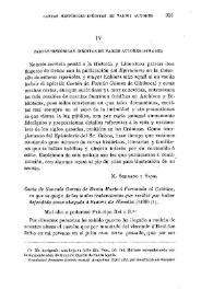 Cartas históricas inéditas de varios autores / M. Serrano y Sanz | Biblioteca Virtual Miguel de Cervantes