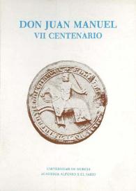 Don Juan Manuel VII Centenario | Biblioteca Virtual Miguel de Cervantes