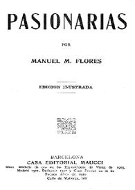 Pasionarias / por Manuel M. Flores | Biblioteca Virtual Miguel de Cervantes
