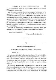 Antigüedades de Tarragona / Cesáreo Fernández Duro, Emilio Moreno | Biblioteca Virtual Miguel de Cervantes