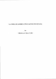 La obra de Andrea Procaccini en España / Teresa Lavalle Cobo | Biblioteca Virtual Miguel de Cervantes