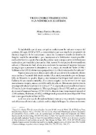 Traductors i traduccions a la Menorca il·lustrada / Maria Paredes Baulida | Biblioteca Virtual Miguel de Cervantes