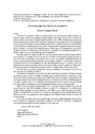 Nueva inscripción ibérica en Ampurias / Martín Almagro Basch | Biblioteca Virtual Miguel de Cervantes