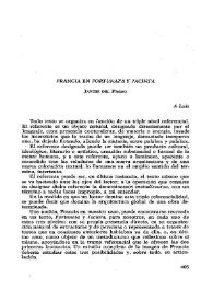 Francia en "Fortunata y Jacinta" / Javier del Prado | Biblioteca Virtual Miguel de Cervantes