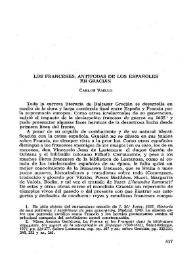 Los franceses, antípodas de los españoles en Gracián / Carlos Vaíllo | Biblioteca Virtual Miguel de Cervantes