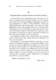 Exploraciones arqueológicas en Iponuba (Baena) / Fidel Fita | Biblioteca Virtual Miguel de Cervantes