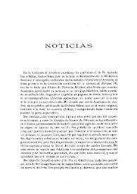Noticias. Boletín de la Real Academia de la Historia, tomo 46 (abril 1905). Cuaderno IV / A. R. V. y F. F. | Biblioteca Virtual Miguel de Cervantes