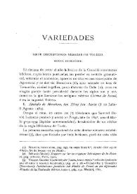 Siete inscripciones hebreas de Toledo / Fidel Fita | Biblioteca Virtual Miguel de Cervantes