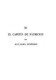 El capitán de patricios / Juan María Gutiérrez | Biblioteca Virtual Miguel de Cervantes