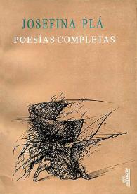 Poesías / Josefina Pla | Biblioteca Virtual Miguel de Cervantes