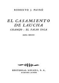Chamijo / Roberto J. Payró | Biblioteca Virtual Miguel de Cervantes