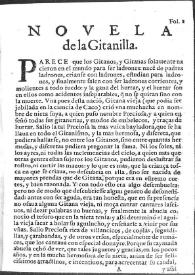 La gitanilla / Miguel de Cervantes Saavedra; edición de Florencio Sevilla Arroyo | Biblioteca Virtual Miguel de Cervantes