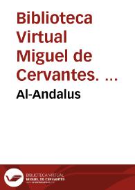 Al-Andalus / Biblioteca Virtual Miguel de Cervantes, Área de Historia | Biblioteca Virtual Miguel de Cervantes