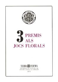 3 premis als Jocs Florals | Biblioteca Virtual Miguel de Cervantes