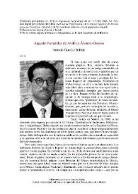 Augusto Fernández de Avilés y Álvarez-Ossorio / Antonio García y Bellido | Biblioteca Virtual Miguel de Cervantes