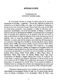 La traducción en la Edad de Plata. Introducción / Luis Pegenaute | Biblioteca Virtual Miguel de Cervantes
