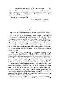 Exploración arqueológica en el valle del Níger / R. Beltrán Rózpide | Biblioteca Virtual Miguel de Cervantes
