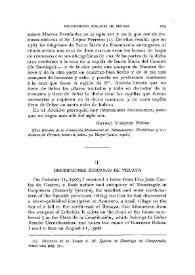 Inscripciones éuscaras de Vizcaya / Edward S. Dodgson | Biblioteca Virtual Miguel de Cervantes